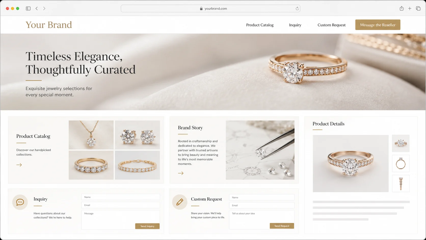 CaratShelf News Center presentation