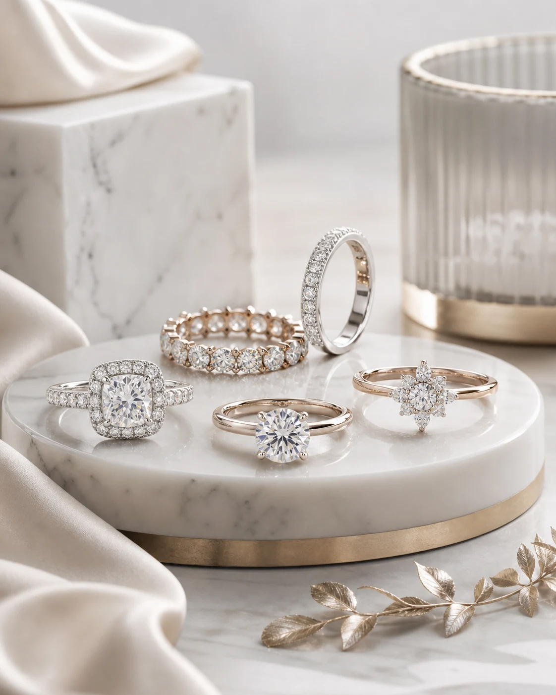 Fine jewelry rings category