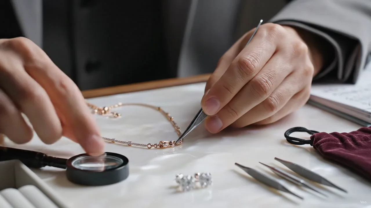 Jewelry quality review and supply coordination